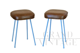 Pair of vintage stools from the 60s