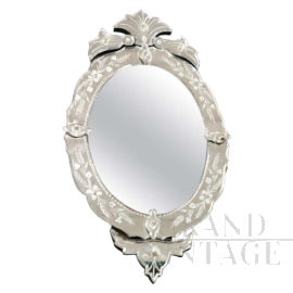 Murano glass mirror from the early 1900s