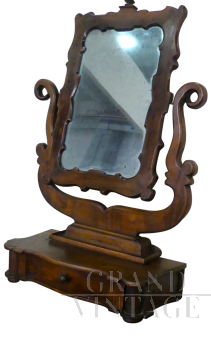 Antique Psyche mirror from the 19th century