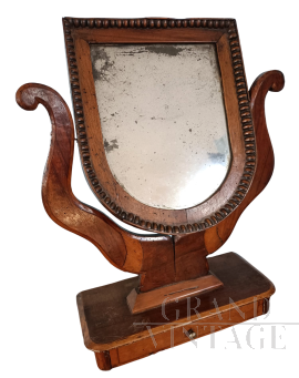 Antique Psyche model mirror from the 19th century