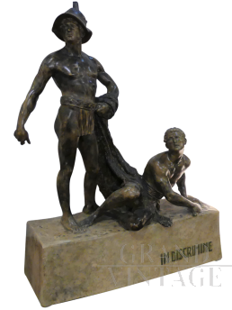 Harinoff - Goldscheider statue, In Discrimine, in terracotta