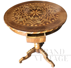 Sorrentino inlaid coffee table