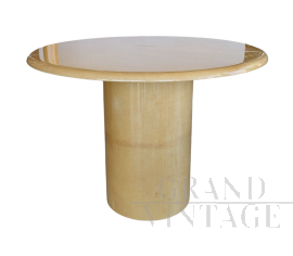 Round table in the Aldo Tura style, Italy 1970s