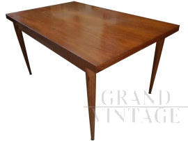 Extendable vintage table in rosewood