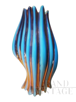 Vase designed by SICAS for Sesto Fiorentino ceramics, numbered and limited edition