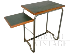 Old school desk from the 1950s with double top
