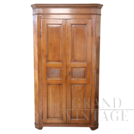 Angoliera rustica dei primi del '900 in noce massello