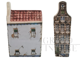 Delft ceramic house n.3 series 48 hand painted