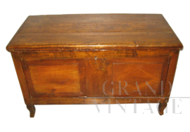 Antique chest in mixed woods from the early 20th century