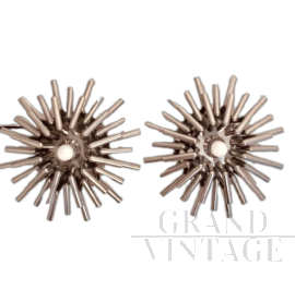 Coppia di applique space age a raggiera, anni '70                            