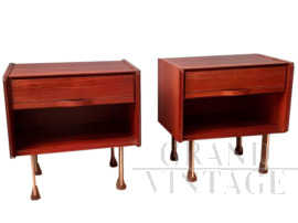 Pair of Gianfranco Frattini bedside tables
