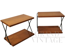 Pair of Isa Bergamo bedside tables, vintage design