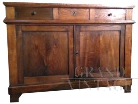 Late 19th century Lombard oak sideboard