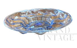 Grande piatto centrotavola di Vittorio Zecchin in vetro di Murano, anni '30