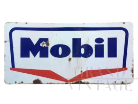 Insegna MOBIL OIL - Bifacciale