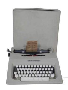 Macchina da scrivere Olivetti 25, 1974                            