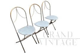 3 Zanotta garden chairs