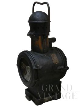 Lampada ferroviara da vagone, 1900