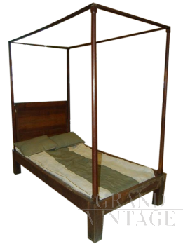 Antique canopy bed, 19th century