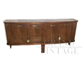 3 Legged vintage mahogany sideboard
