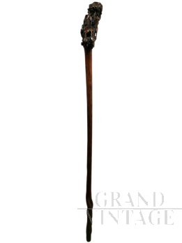 Bastone intagliato del 1700