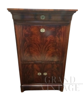 Antique Lombard capuchin secretaire from the 19th century
