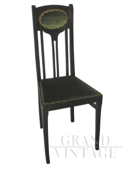 Sedia in stile Mackintosh con schienale alto, 1920s