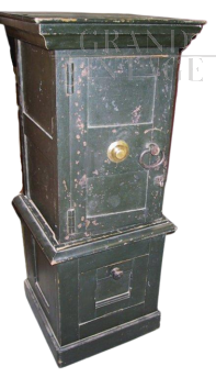 Cassaforte militare americana Hall’s Safe Co. Cincinnati, del '900                            