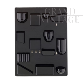 Organizer da parete Uten.Silo I di Dorothee Becker, colore nero                            