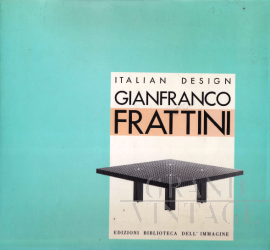 Libro di design Gianfranco Frattini, ed. Biblioteca dell'Immagine per Acerbis, 1988                            