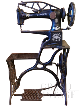 Macchina da cucire da calzolaio Singer vintage modello 29K1