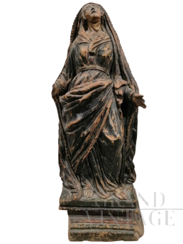 Donna piangente, scultura in terracotta del 1796 