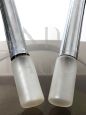 Pair of wall lights by Gaetano Sciolari, Italian space age 1970s
