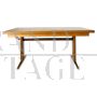 70s mid-century extendable table in teak wood