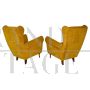 Living room set with sofa and armchairs by Gio Ponti for ISA Bergamo, 1950s