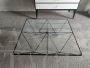Alanda coffee table by Paolo Piva, measuring 100 x 100 cm