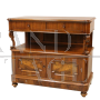 Antique Louis Philippe sideboard with two bodies, Italy 19th century