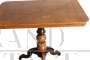 Antique Rolo inlaid side table, Emilia Romagna, 19th century