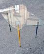Original Harlequin coffee table designed by Edoardo Paoli for Vitrex