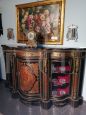 Antique French sideboard in genuine tortoiseshell boulle