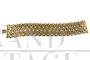 Gold and diamonds bracelet produced by Andreoli