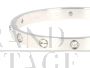Cartier Love bracelet in white gold with 6 diamonds