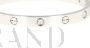 Cartier Love bracelet in white gold with 6 diamonds