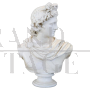 Bust of Apollo in plaster, neoclassical style, first half of the 20th century   
                            
