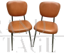 Pair of 1960s leather chairs