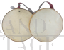 Pair of vintage Olimpia tambourines                          