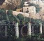 Amalfi Coast painting, Posillipo School, oil on canvas