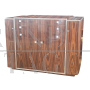 Art Deco style wooden bar cabinet