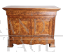 Ancient Capuchin sideboard in walnut and briar from the 19th century