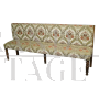 19th century fine sofa in floral fabric